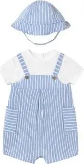 Mayoral Kleider & Outfits 1602 Pelele y gorro a juego Azul