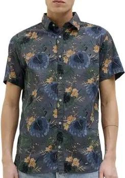 Jack & Jones Kurzarm Hemdbluse 12269137-CAK