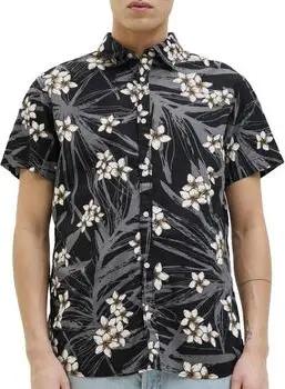 Jack & Jones Kurzarm Hemdbluse 12269137-BLK