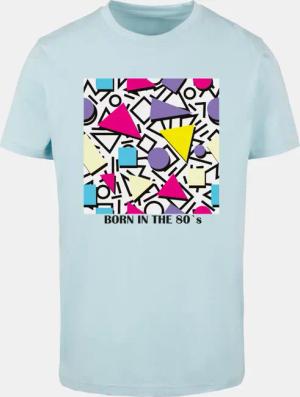 Mister Tee Geometric Retro T-Shirt Round Neck
