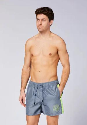 Unifarbene „MBRC THE OCEAN“- Badehose mit Innenslip
