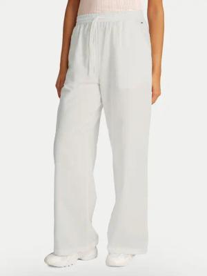 Tommy Jeans Stoffhose DW0DW20352 Écru Regular Fit
