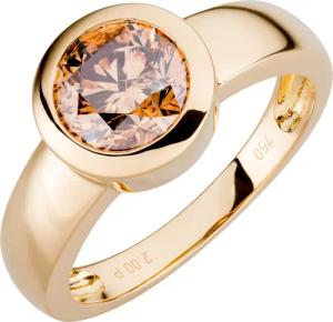 Orolino Fingerring Gold 750 mit natürlichem