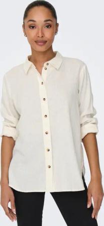 JDY Hemdbluse JDYSAY L/S LINEN LOOSE