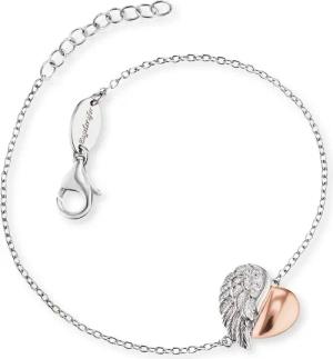 Engelsrufer Armband Herzflügel, ERB-LILHEARTWING-BIR, mit Zirkonia