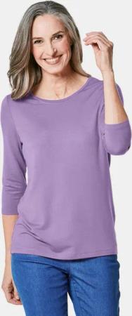 GOLDNER 3/4-Arm-Shirt Kombifreundliches Shirt mit ¾
