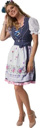 dressforfun Dirndl Frauenkostüm Mini-Dirndl Garching Modell