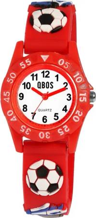 QBOS Quarzuhr 4500045 Silikonband, bunt, Motiv
