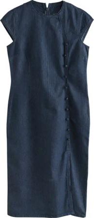 Next Jeanskleid Oriental Midikleid aus 100 %