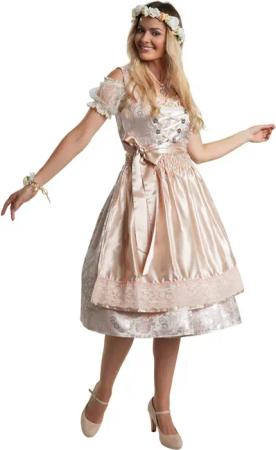 dressforfun Dirndl Frauenkostüm Midi-Dirndl Traunstein Modell