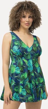 Ulla Popken Badekleid Badekleid Dschungel Softcups