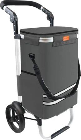 Allyson Einkaufstrolley Einkaufswagen klappbar, Einkauftrolley mit