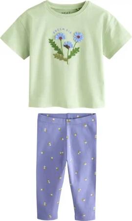 Next Shirt & Leggings Kurzarm-T-Shirt und
