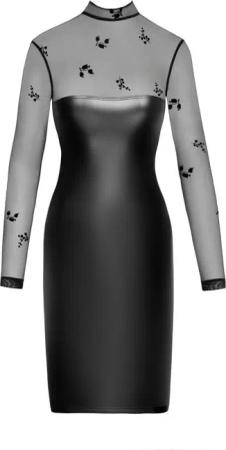 Noir Handmade Minikleid Minikleid in schwarz