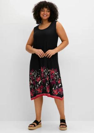 Sheego Jerseykleid Jerseykleid