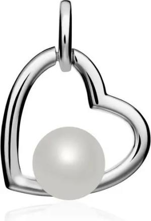 Unique Herzanhänger Unique Herzanhänger für Damen aus Sterlingsilber mit Süßwasserperle