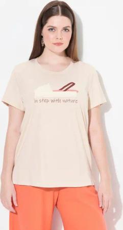 Ulla Popken T-Shirt T-Shirt Schuh Rundhals