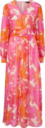 Comma Maxikleid Maxikleid aus Chiffon