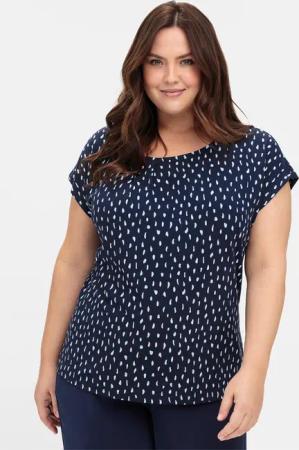Sheego T-Shirt Kurzarmshirt