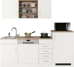 KOCHSTATION Küche KS-Mali, Breite 210 cm,