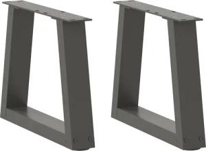 vidaXL Tischbein Couchtischbeine V-Form 2 Stück