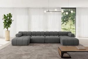 ALTDECOR Wohnlandschaft Tesso-U2, Corner Sofa U-Form