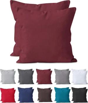 Hometex Premium Textiles Kissenbezug 2-er Set