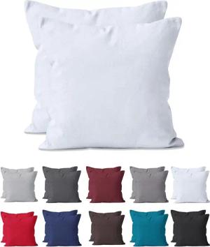 Hometex Premium Textiles Kissenbezug 2-er Set