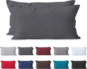 Hometex Premium Textiles Kissenbezug 2-er Set