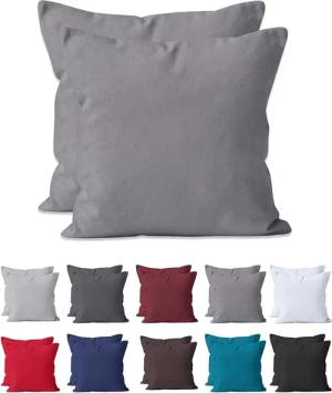 Hometex Premium Textiles Kissenbezug 2-er Set
