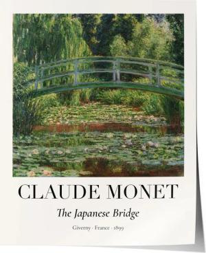 JUSTGOODMOOD Poster PREMIUM ® Claude Monet
