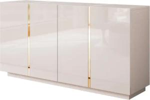 ALLHOUSE24 Kommode DIAMANT GOLD Hochglanz 158