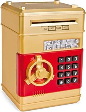 efaso Spardose Elektronische Spardose in Gold