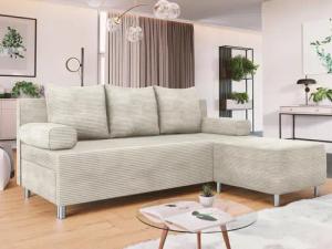 MIRJAN24 Schlafsofa Dover Cord, mit Schlaffunktion