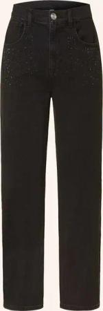LIU JO Straight Jeans mit Schmucksteinen