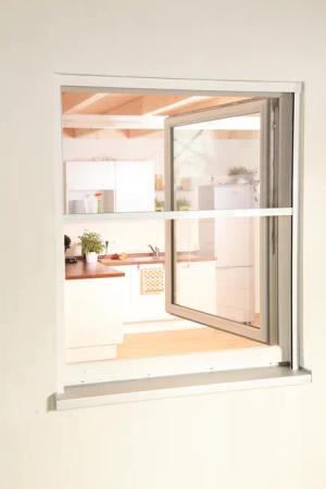 hecht international Insektenschutzrollo "SMART", transparent, Insektenschutz, für Fenster, kürzbar