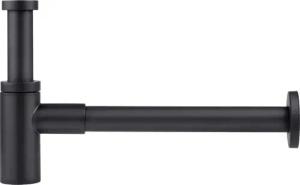 CORNAT Siphon "Tassen - Geruchsverschluss", (mit Verstell- und Wandrohr), aus Metall, inkl. Rosette