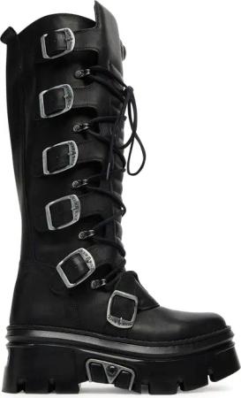 NEW ROCK Stiefel M-WALL272-S1 Schwarz