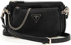 Guess Umhängetasche Noelle II DBL Pouch Crossbody (HWZG) black