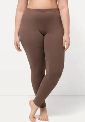 Ulla Popken Funktionshose Leggings Skinny Elastikbund