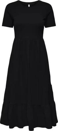 ONLY Midikleid MAY (1-tlg) Drapiert/gerafft