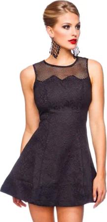 Atixo A-Linien-Kleid Minikleid Partykleid Sommerkleid Clubkleid