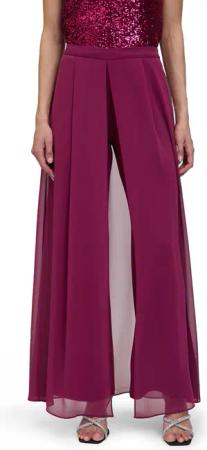 Vera Mont 2-in-1-Hose "Vera Mont Hosenrock mit weitem Bein", Materialmix