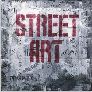 Artland Wandbild "Street Art - Straßenkunst", Sprüche & Texte, (1 St.), als Alubild, Outdoorbild, Leinwandbild in verschied. Größen