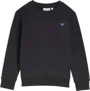 TOM TAILOR Jungen Sweatshirt mit Stickerei, grau, Uni, Gr. 104/110