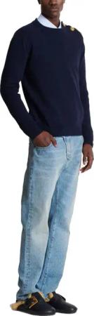 Balmain - Sweaters Blue - Größe S - blue