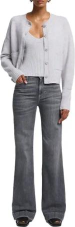 Seven for all Mankind - jeans grijs modern dojo - Größe 27 - grau