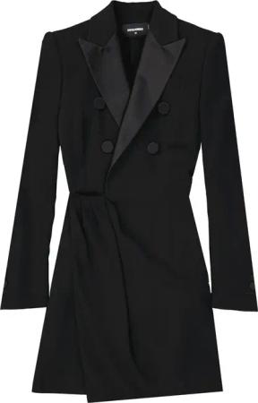 Dsquared2 - Dsquared2 Midi Dress - Größe 38 - black