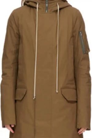 Rick Owens - Trench Matelasse Capuche bean megaparka Rick Owens - Größe 54 - bunt