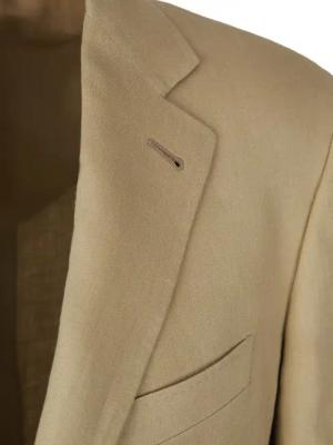 Canali - Plain Linen Suit - Größe 56 -